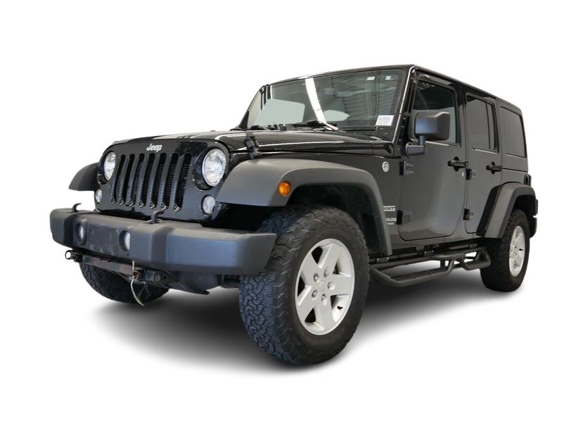 Certified 2017 Jeep Wrangler Unlimited Sport S with VIN 1C4BJWDG2HL695592 for sale in Maplewood, Minnesota