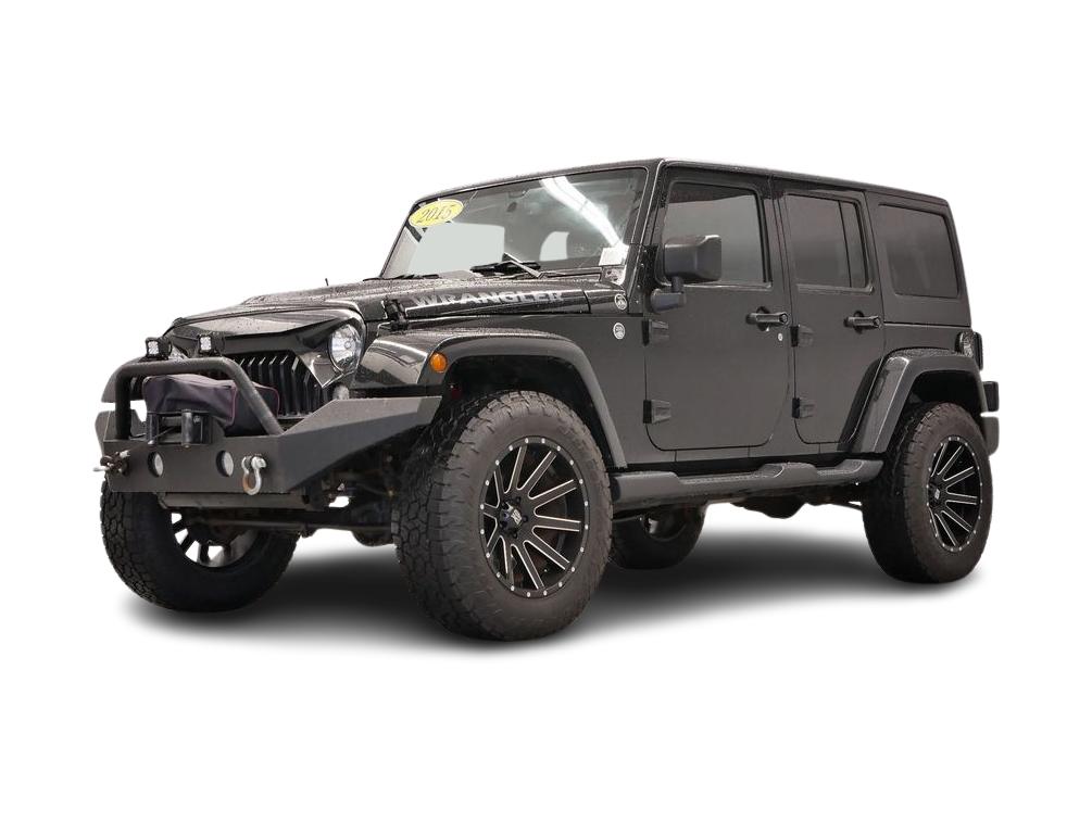Certified 2015 Jeep Wrangler Unlimited Sahara with VIN 1C4BJWEG2FL697967 for sale in Maplewood, Minnesota