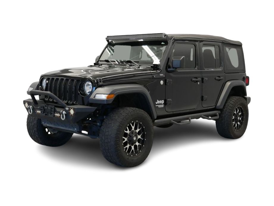 Certified 2018 Jeep All-New Wrangler Unlimited Sport with VIN 1C4HJXDG6JW155375 for sale in Coon Rapids, Minnesota