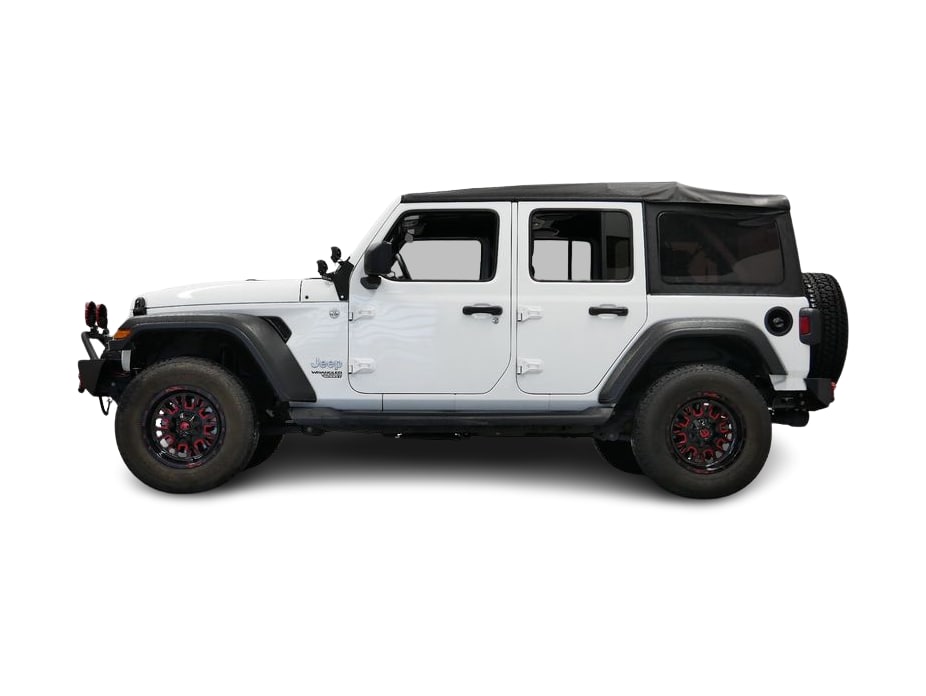 Certified 2020 Jeep Wrangler Unlimited Sport with VIN 1C4HJXDG7LW344104 for sale in Maplewood, Minnesota