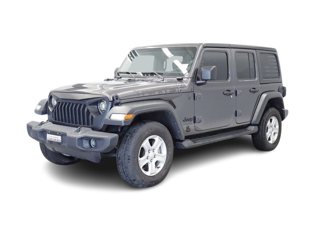Used 2022 Jeep Wrangler Unlimited Sport S with VIN 1C4HJXDG9NW168739 for sale in Coon Rapids, Minnesota