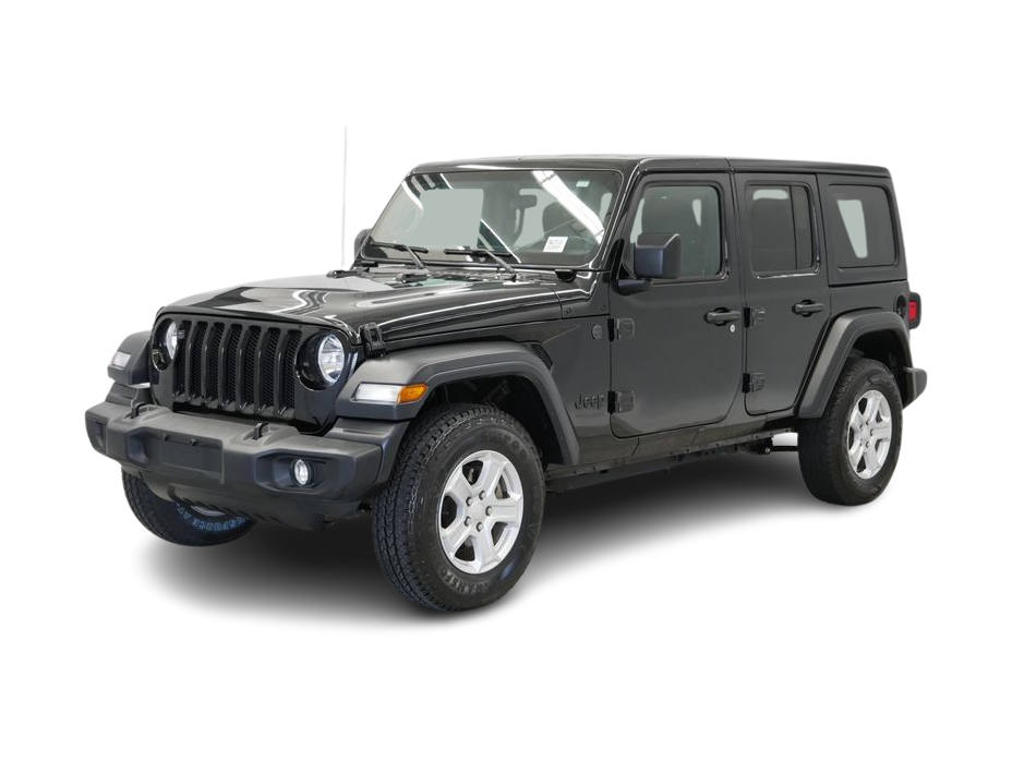 Certified 2022 Jeep Wrangler Unlimited Sport S with VIN 1C4HJXDN5NW270330 for sale in Wayzata, Minnesota