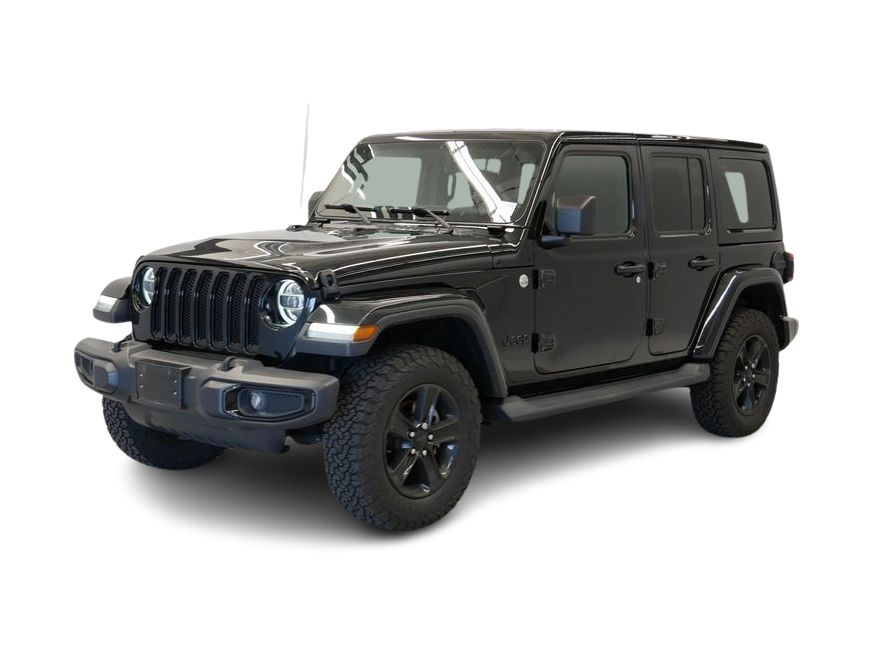Certified 2020 Jeep Wrangler Unlimited Sahara Altitude with VIN 1C4HJXEG8LW125487 for sale in Wayzata, Minnesota