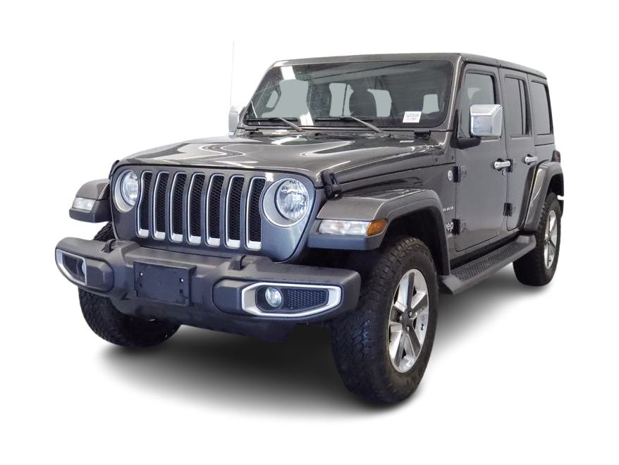 Certified 2019 Jeep Wrangler Unlimited Sahara with VIN 1C4HJXEN1KW535822 for sale in Coon Rapids, Minnesota