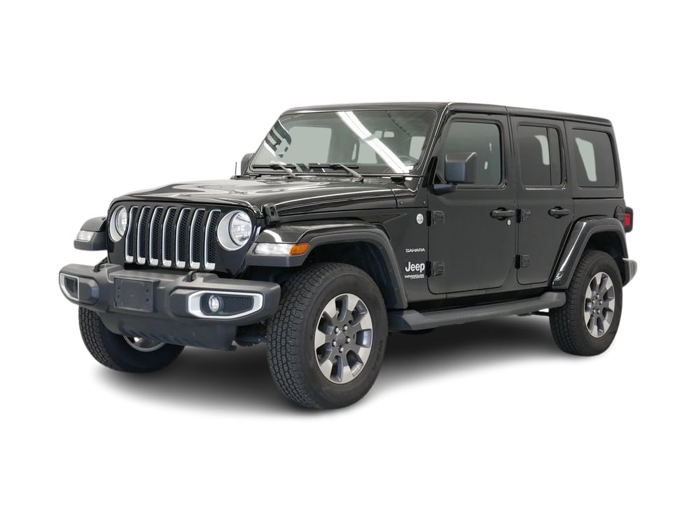 Certified 2018 Jeep All-New Wrangler Unlimited Sahara with VIN 1C4HJXEN4JW204473 for sale in Maplewood, Minnesota