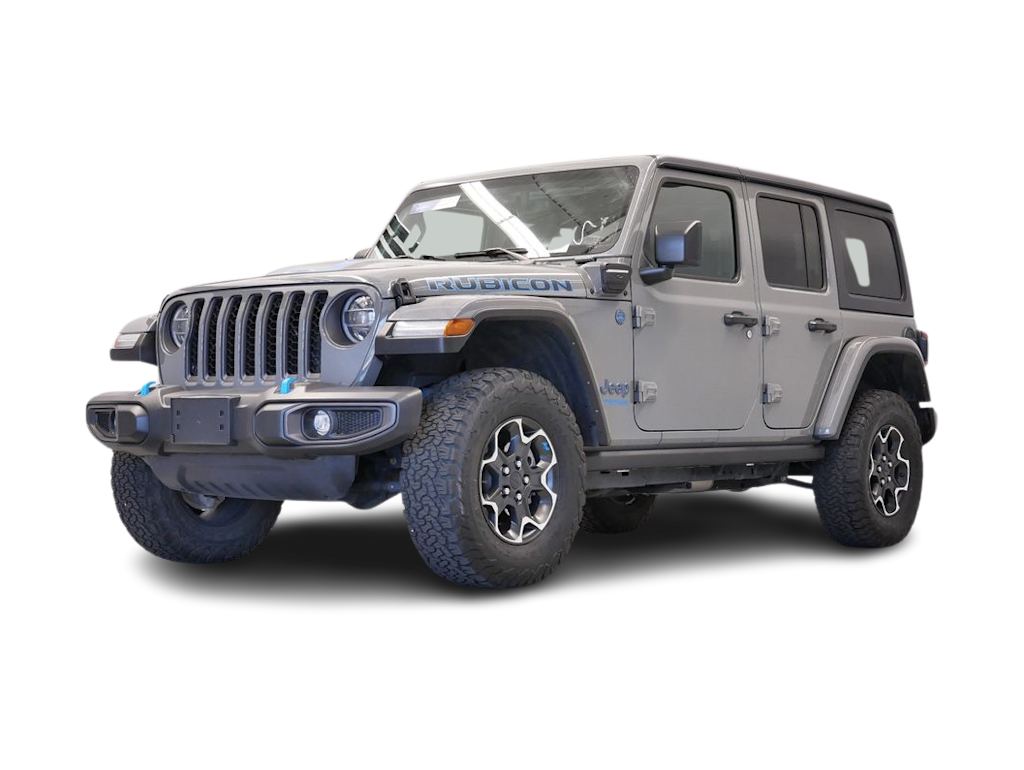 Certified 2022 Jeep Wrangler Unlimited Rubicon 4XE with VIN 1C4JJXR69NW170380 for sale in Maplewood, Minnesota