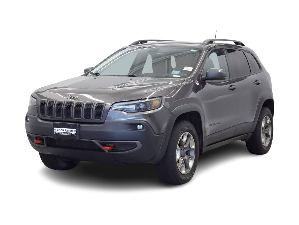 Used 2019 Jeep Cherokee Trailhawk with VIN 1C4PJMBNXKD387051 for sale in Coon Rapids, Minnesota