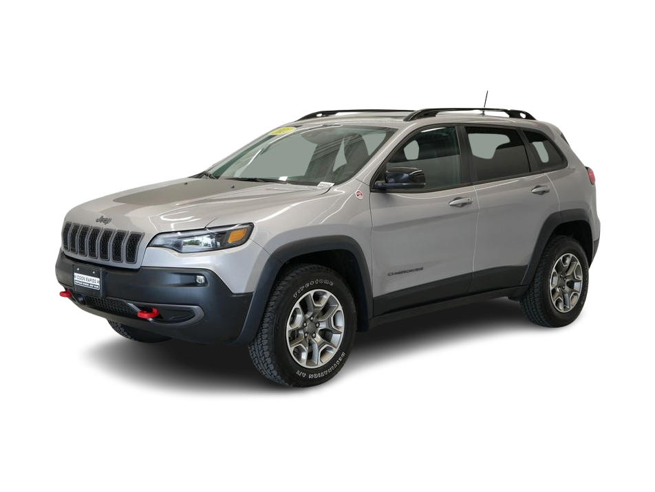 Certified 2022 Jeep Cherokee Trailhawk with VIN 1C4PJMBX0ND509633 for sale in Wayzata, Minnesota