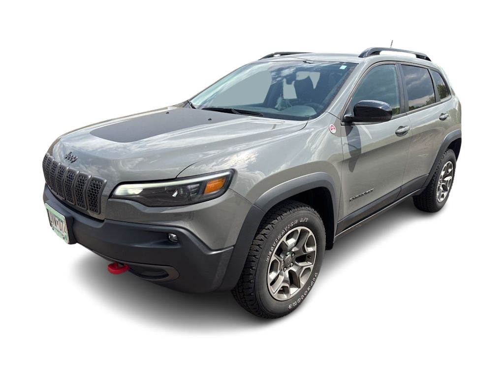 Certified 2022 Jeep Cherokee Trailhawk with VIN 1C4PJMBX0ND545872 for sale in Wayzata, Minnesota
