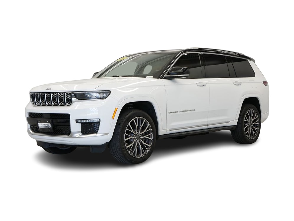Used 2021 Jeep Grand Cherokee L Summit Reserve with VIN 1C4RJKEG2M8193488 for sale in Maplewood, Minnesota