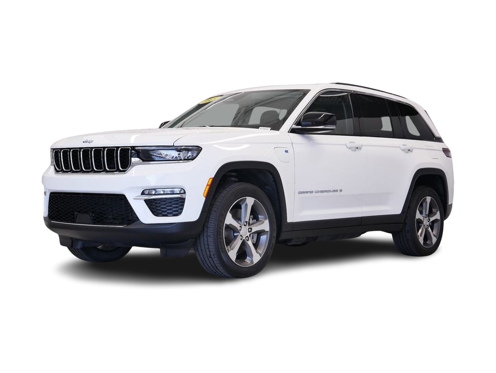 Certified 2023 Jeep Grand Cherokee 4xe with VIN 1C4RJYB60PC588981 for sale in Maplewood, Minnesota