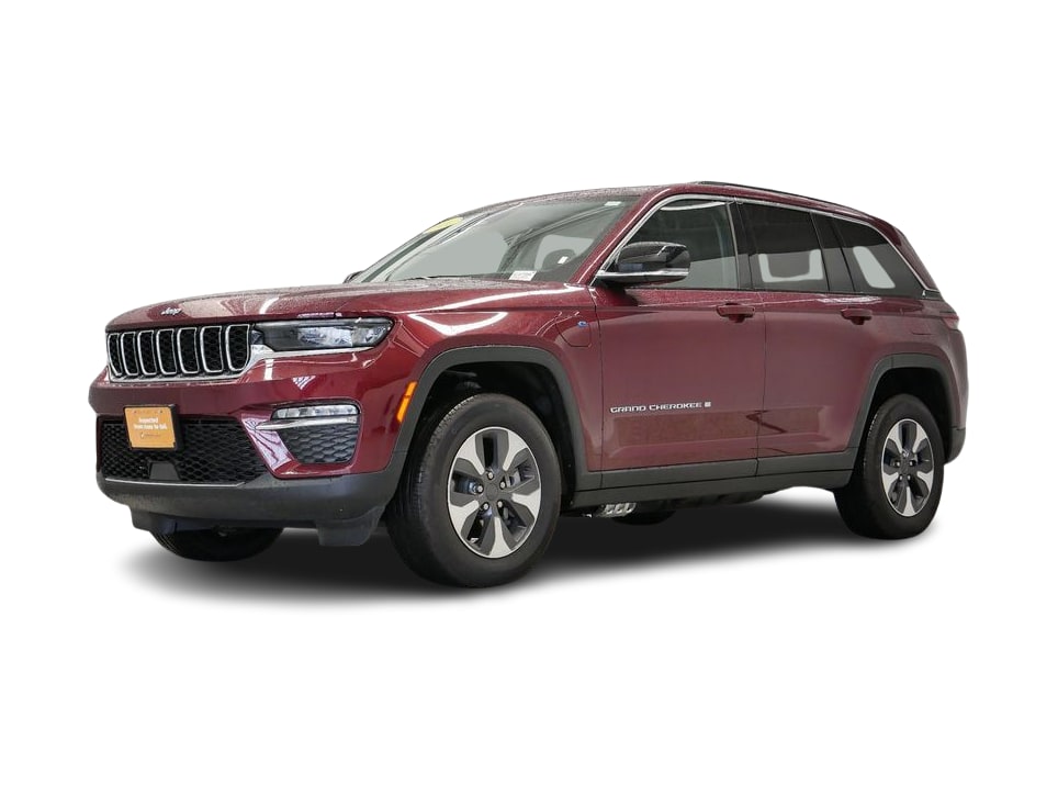 Certified 2024 Jeep Grand Cherokee 4xe with VIN 1C4RJYB62RC681035 for sale in Maplewood, Minnesota