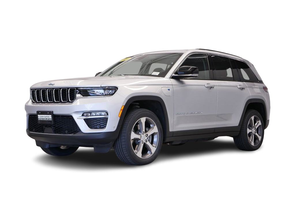 Certified 2023 Jeep Grand Cherokee 4xe with VIN 1C4RJYB6XP8773767 for sale in Maplewood, Minnesota