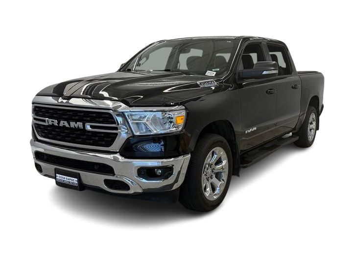 Certified 2022 RAM Ram 1500 Pickup Big Horn/Lone Star with VIN 1C6RRFFG2NN423815 for sale in Coon Rapids, Minnesota