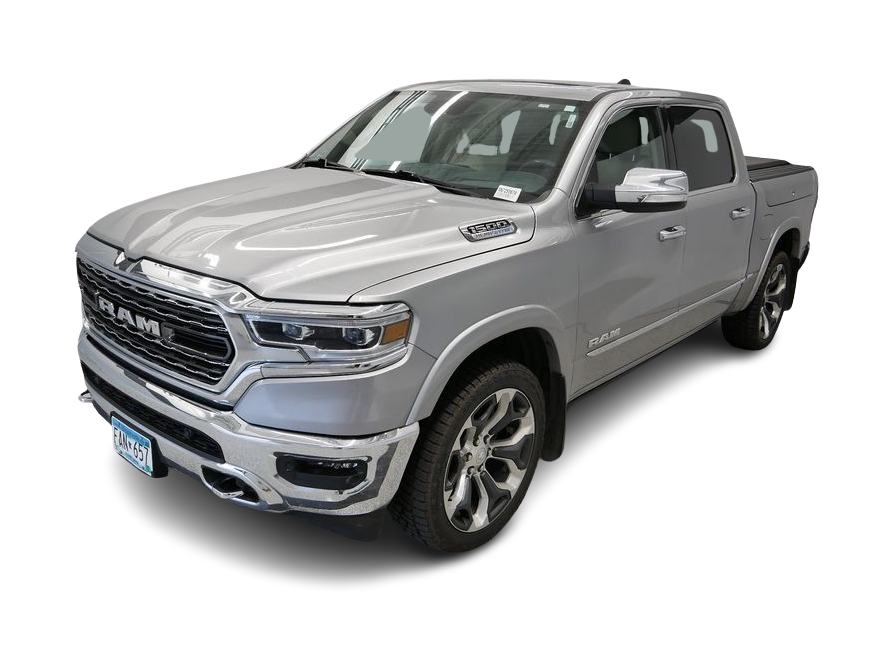 Certified 2021 RAM Ram 1500 Pickup Limited with VIN 1C6SRFHT6MN590737 for sale in Maplewood, Minnesota