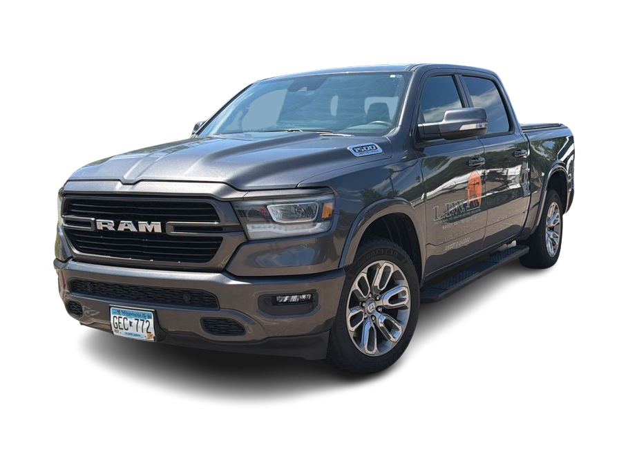 Certified 2021 RAM Ram 1500 Pickup Laramie with VIN 1C6SRFJT8MN665626 for sale in Coon Rapids, Minnesota