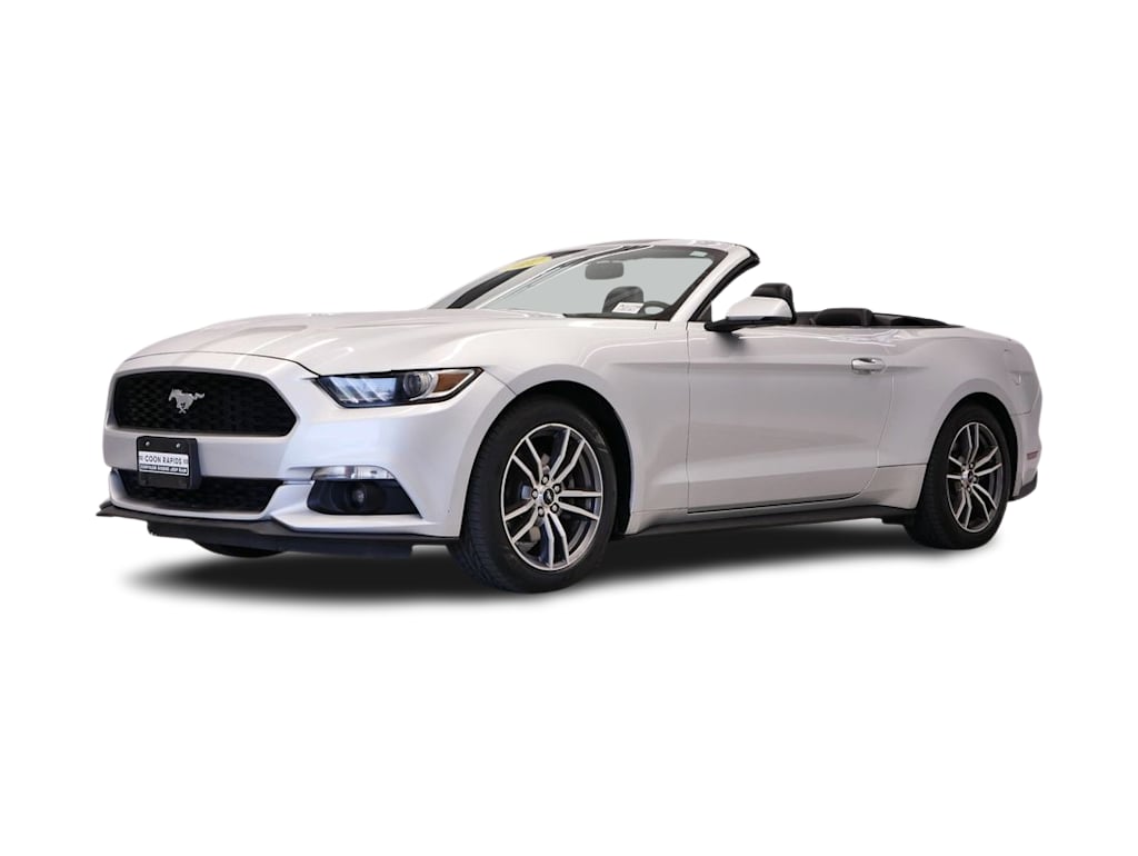 Used 2017 Ford Mustang EcoBoost Premium with VIN 1FATP8UH2H5205864 for sale in Maplewood, Minnesota