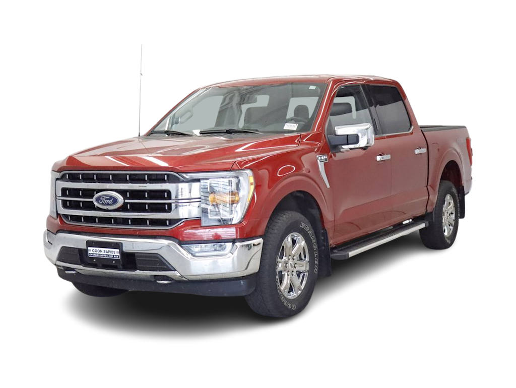 Certified 2021 Ford F-150 Lariat with VIN 1FTFW1E8XMKD80665 for sale in Coon Rapids, Minnesota