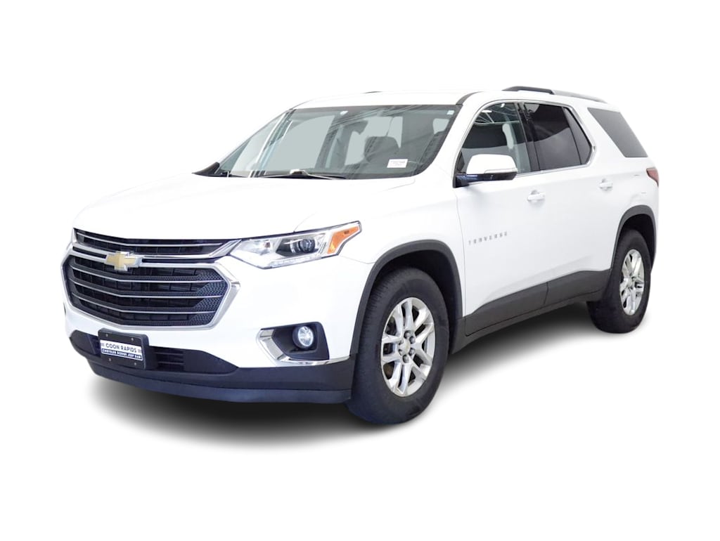 Certified 2018 Chevrolet Traverse 1LT with VIN 1GNEVGKW7JJ151390 for sale in Coon Rapids, Minnesota