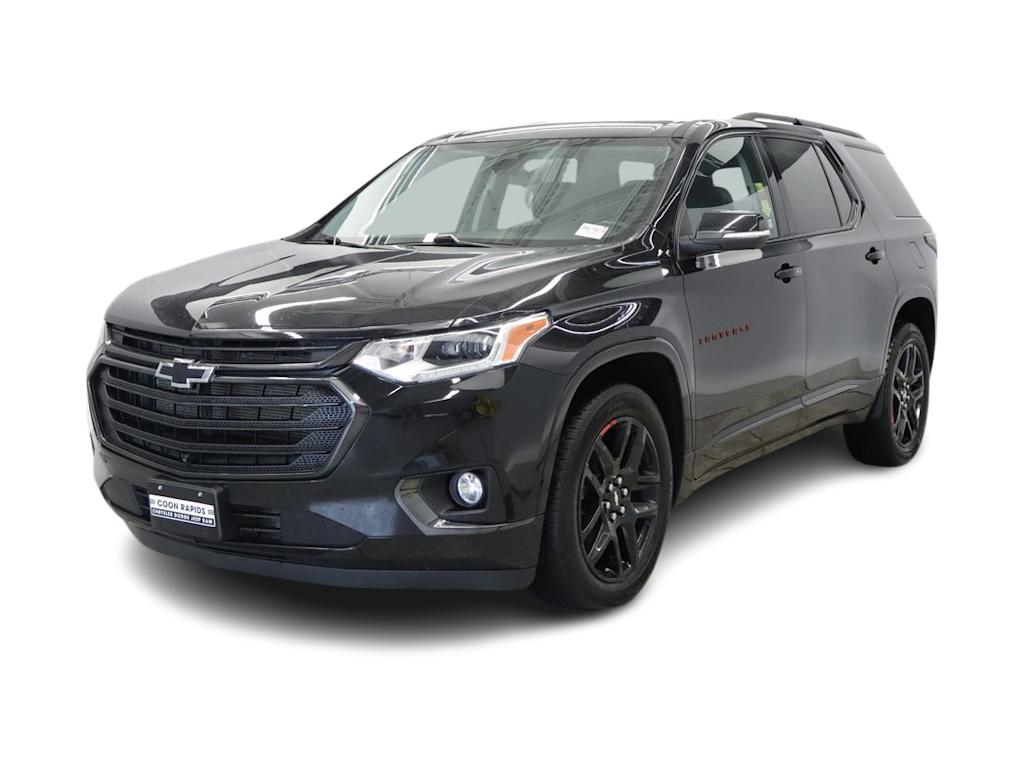 Certified 2021 Chevrolet Traverse Premier with VIN 1GNEVKKW9MJ137904 for sale in Coon Rapids, Minnesota