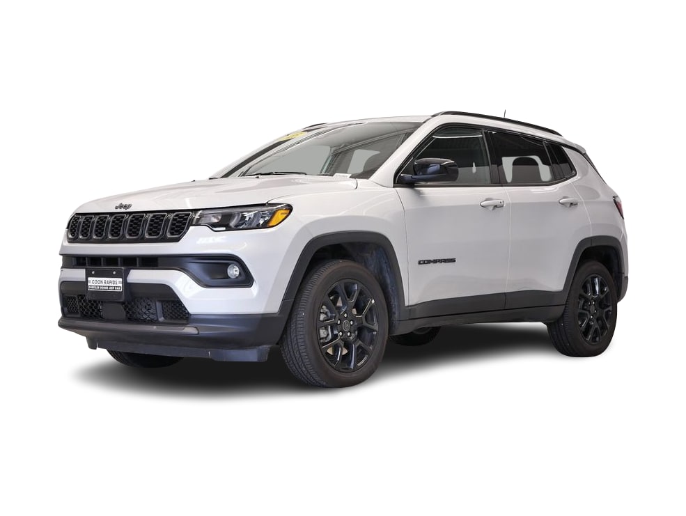 Certified 2025 Jeep Compass Latitude with VIN 3C4NJDBN2ST538904 for sale in Maplewood, Minnesota