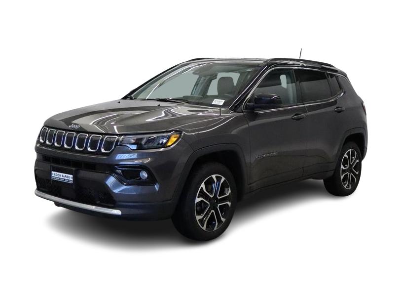 Certified 2022 Jeep Compass Limited with VIN 3C4NJDCB0NT209692 for sale in Coon Rapids, Minnesota