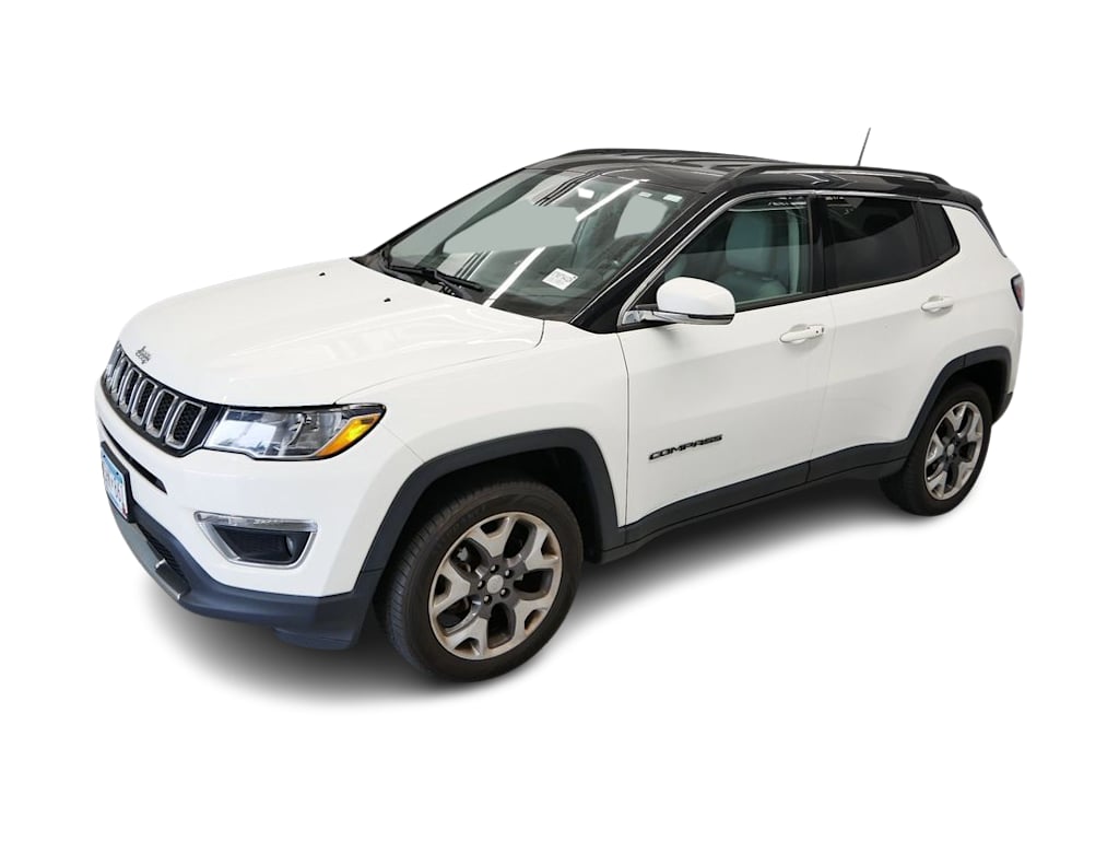 Certified 2018 Jeep Compass Limited with VIN 3C4NJDCB4JT180322 for sale in Maplewood, Minnesota