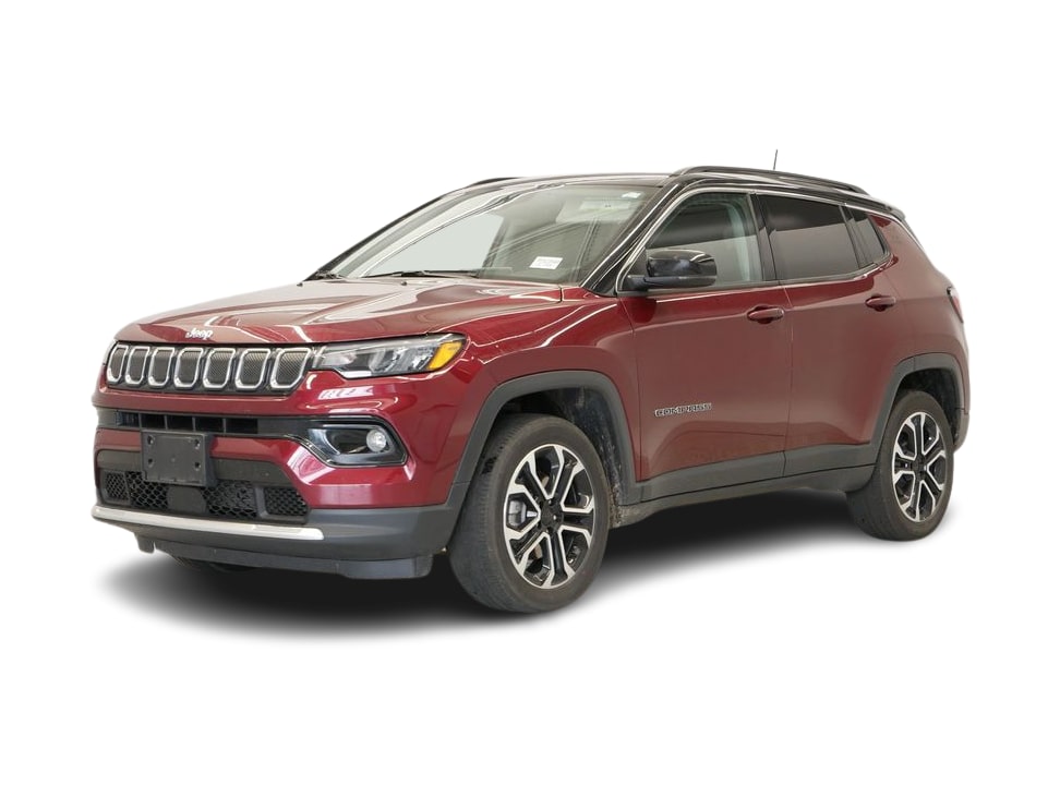 Certified 2022 Jeep Compass Limited with VIN 3C4NJDCB5NT201524 for sale in Maplewood, Minnesota