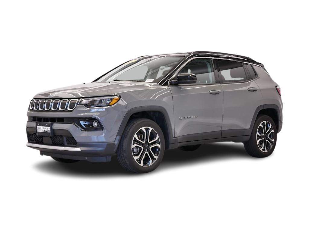 Certified 2022 Jeep Compass Limited with VIN 3C4NJDCB6NT196835 for sale in Maplewood, Minnesota