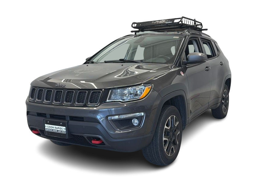 Certified 2020 Jeep Compass Trailhawk with VIN 3C4NJDDB1LT142340 for sale in Coon Rapids, Minnesota