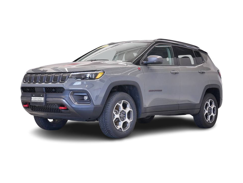 Certified 2022 Jeep Compass Trailhawk with VIN 3C4NJDDB8NT159736 for sale in Maplewood, Minnesota