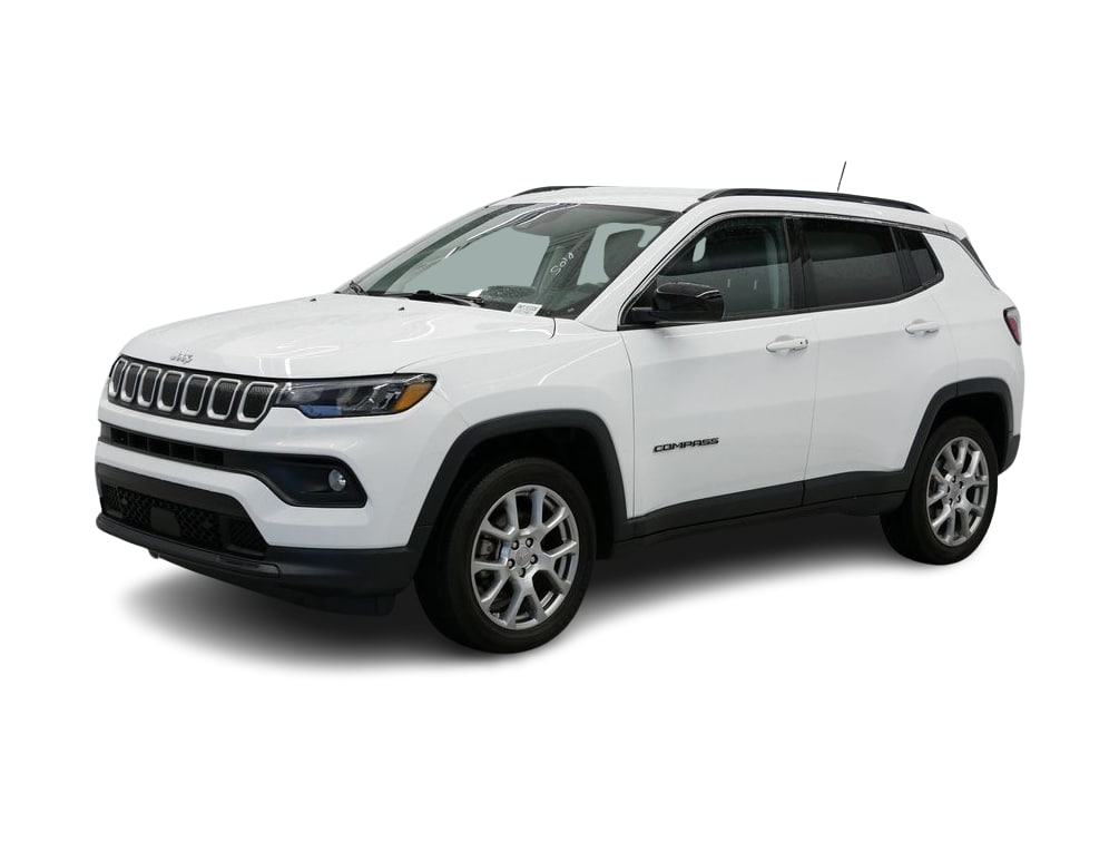 Certified 2022 Jeep Compass Latitude Lux with VIN 3C4NJDFB0NT153006 for sale in Wayzata, Minnesota