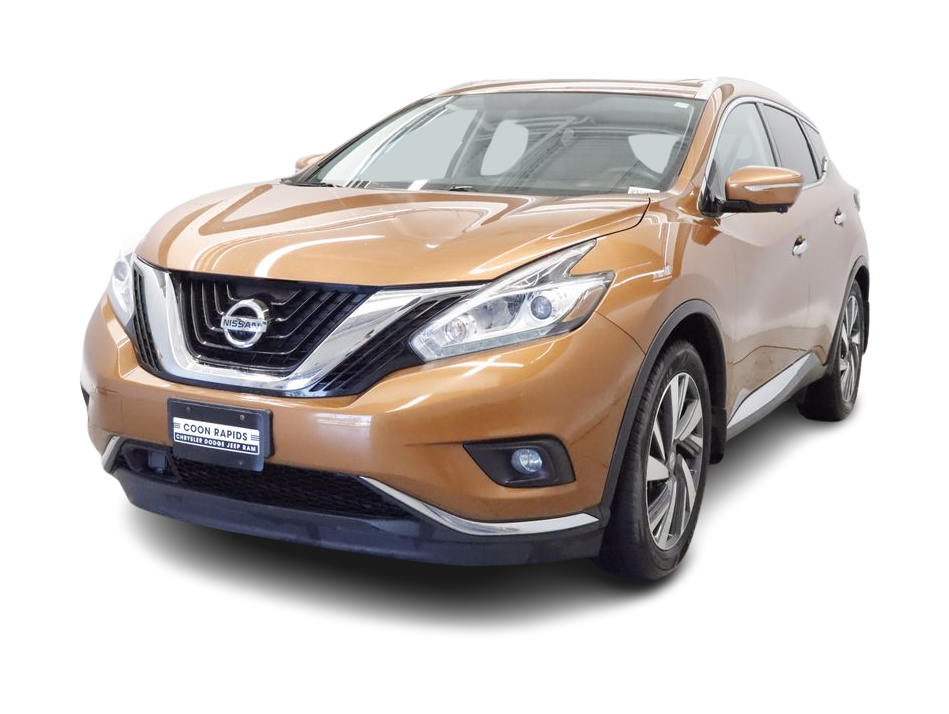 Used 2015 Nissan Murano Platinum with VIN 5N1AZ2MH3FN216826 for sale in Coon Rapids, Minnesota