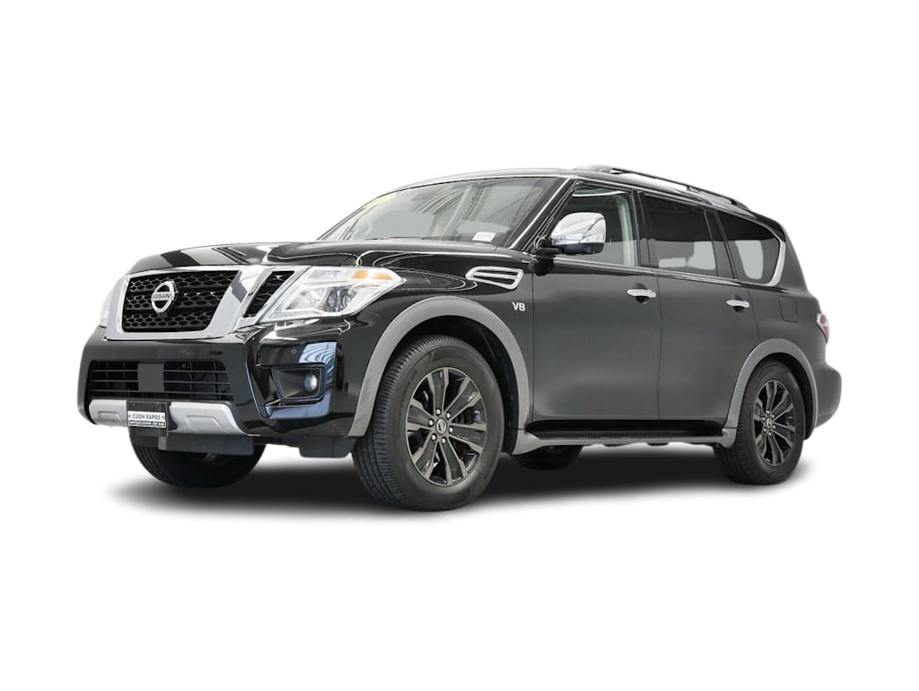 Used 2017 Nissan Armada Platinum with VIN JN8AY2NE6H9707872 for sale in Maplewood, Minnesota