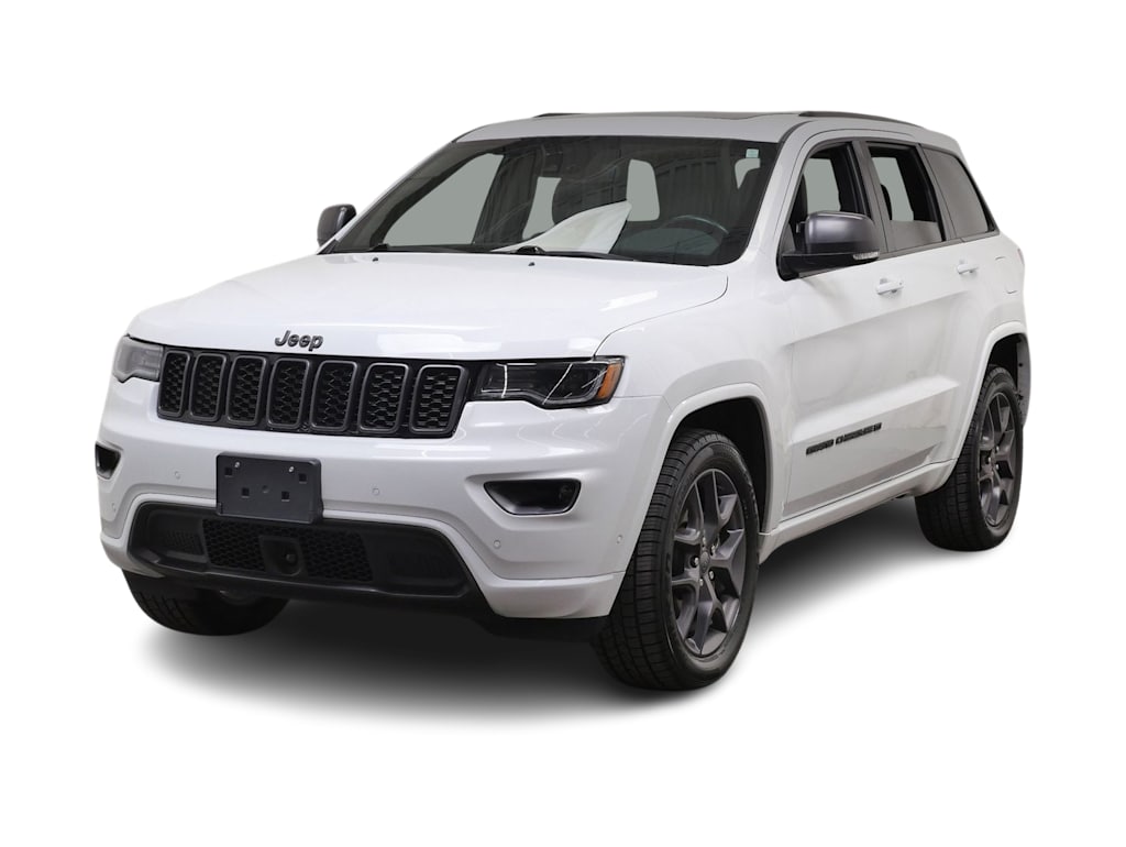 Used 2021 Jeep Grand Cherokee 80th Edition with VIN 1C4RJFBG3MC676092 for sale in Coon Rapids, Minnesota