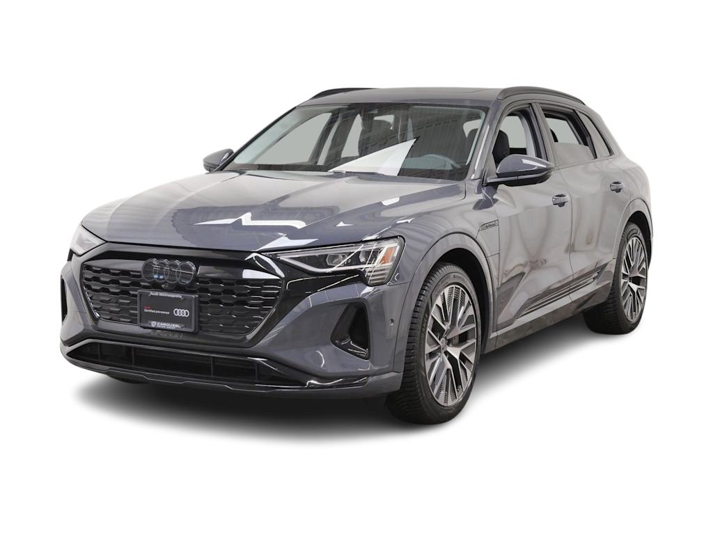 Certified 2024 Audi Q8 e-tron Premium Plus with VIN WA15ABGE6RB058190 for sale in Coon Rapids, Minnesota