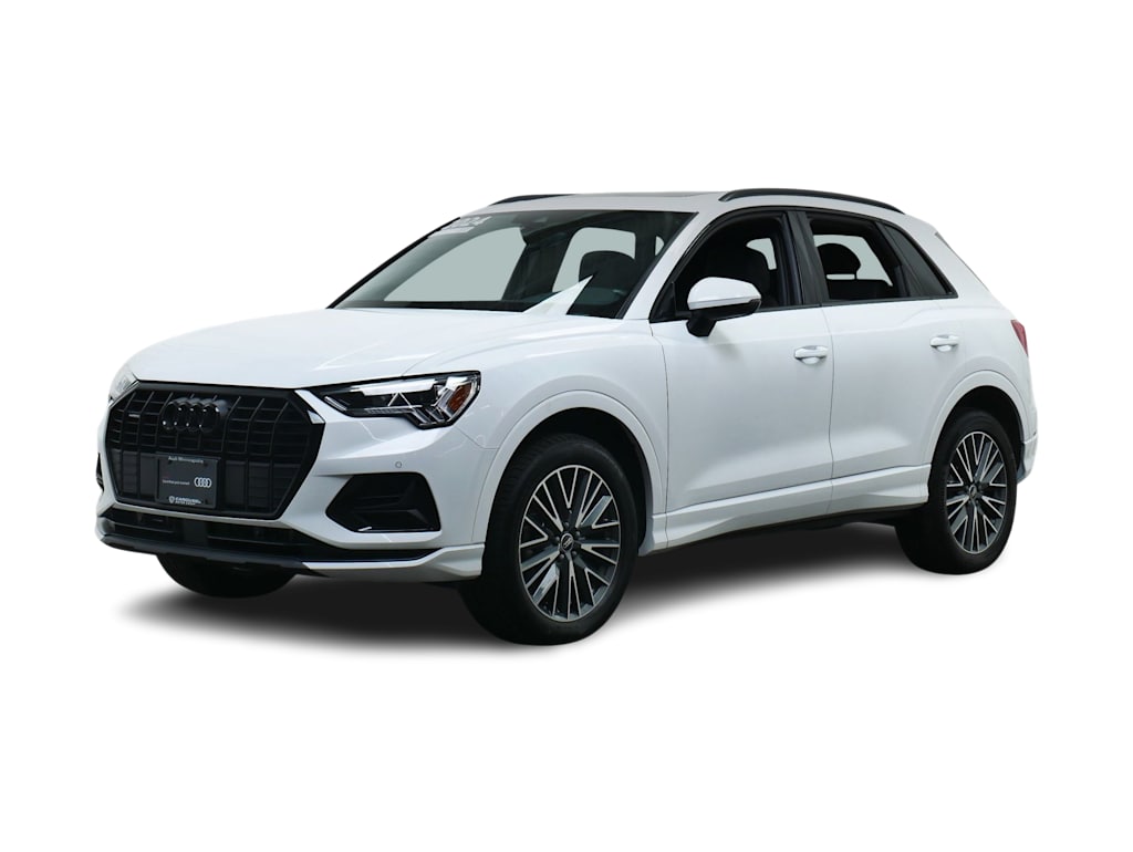 Certified 2024 Audi Q3 Premium with VIN WA1AUCF34R1085504 for sale in Maplewood, Minnesota