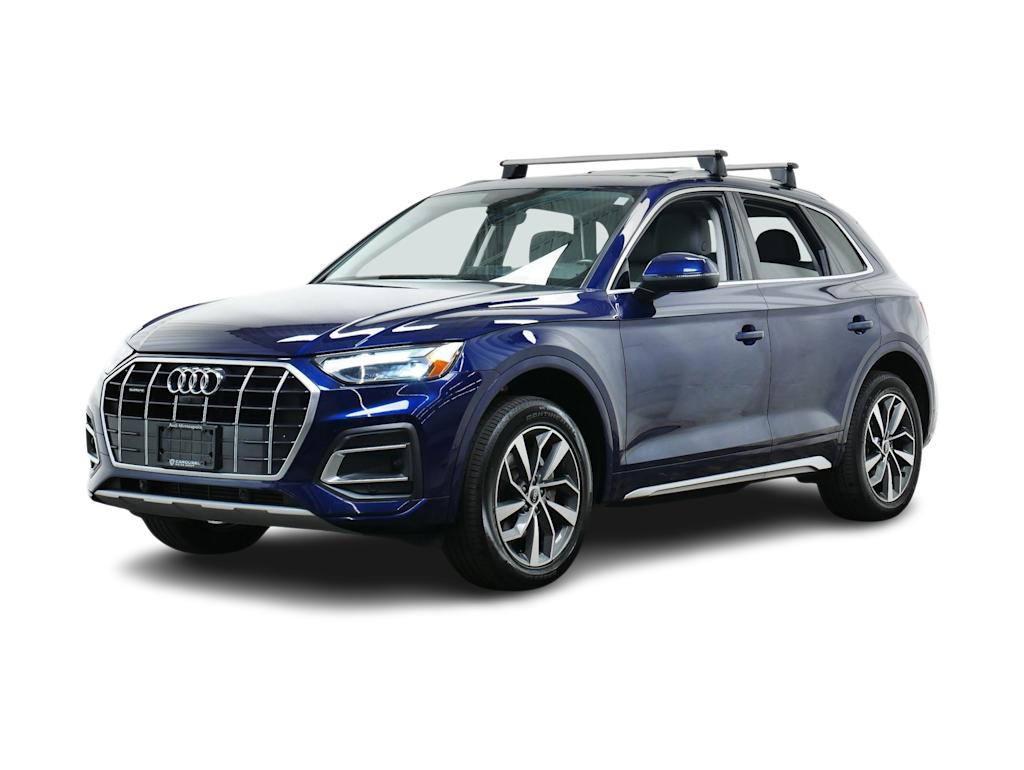 Used 2021 Audi Q5 Premium Plus with VIN WA1BAAFY8M2035589 for sale in Maplewood, Minnesota