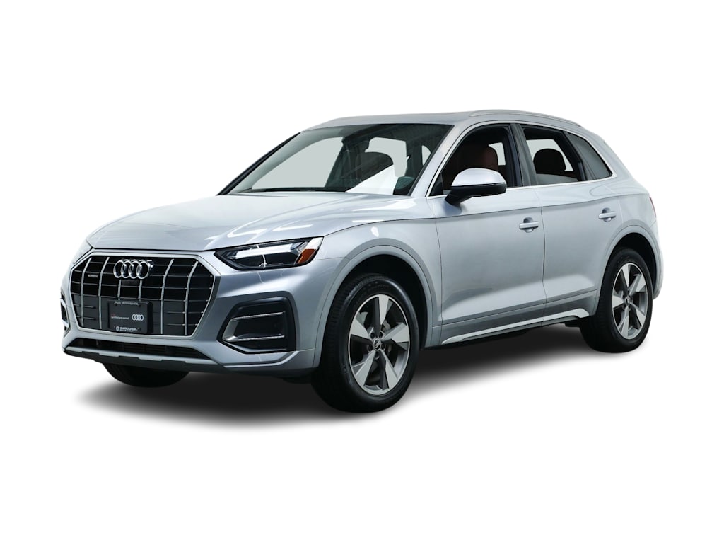 Certified 2022 Audi Q5 Premium Plus with VIN WA1BBAFY5N2107329 for sale in Wayzata, Minnesota