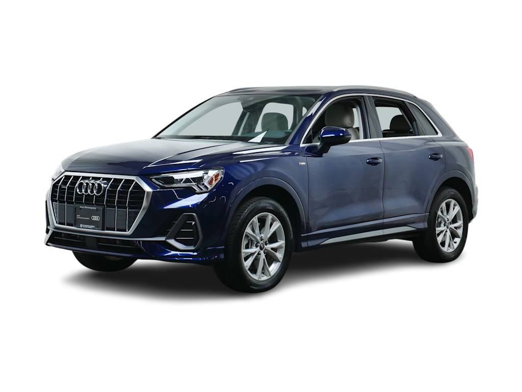 Certified 2025 Audi Q3 S Line Premium with VIN WA1DECF31S1022716 for sale in Maplewood, Minnesota