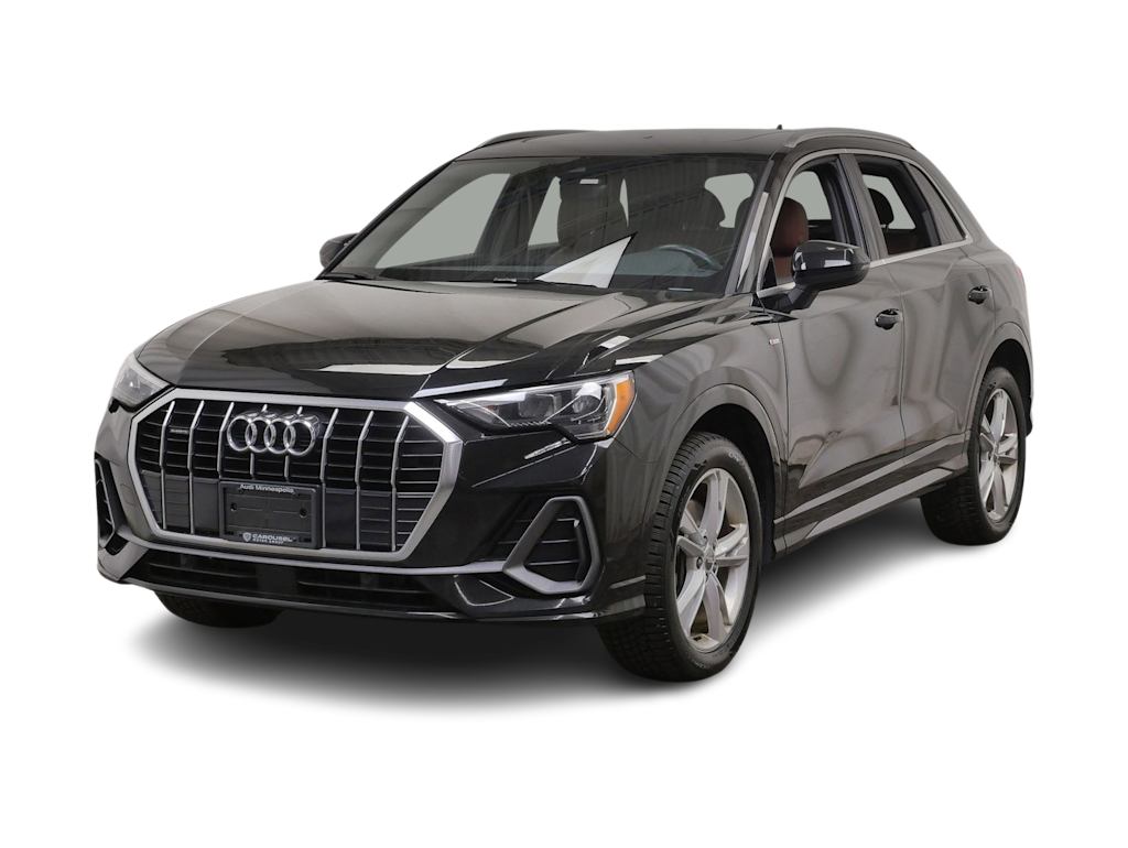 Used 2020 Audi Q3 S Line Premium with VIN WA1DECF37L1117041 for sale in Coon Rapids, Minnesota