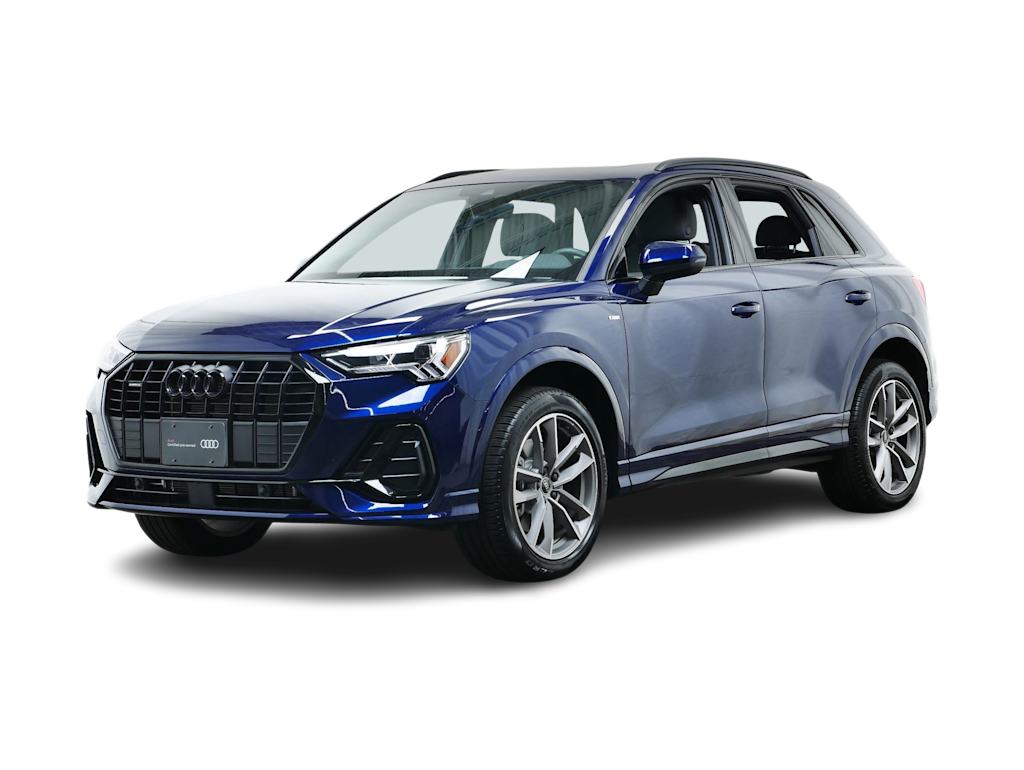 Certified 2025 Audi Q3 S Line Premium with VIN WA1DECF39S1043121 for sale in Maplewood, Minnesota