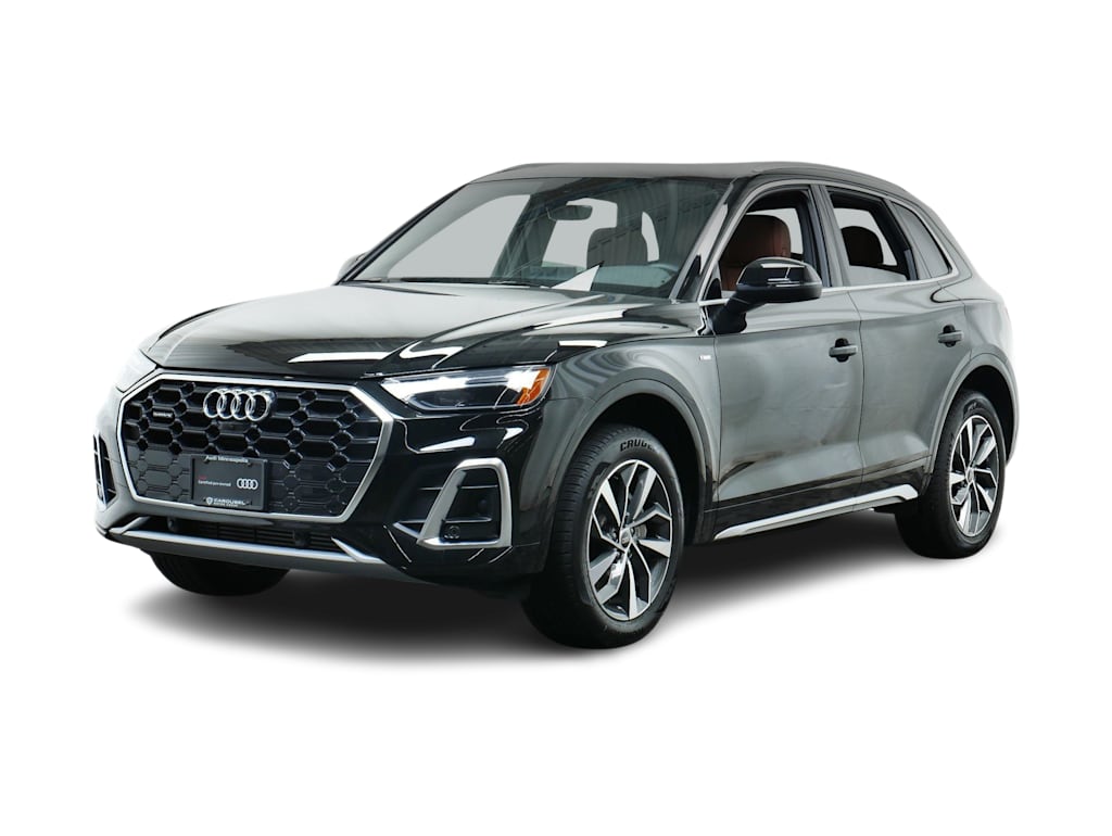 Certified 2025 Audi Q5 Premium Plus with VIN WA1EAAFYXS2025785 for sale in Wayzata, Minnesota
