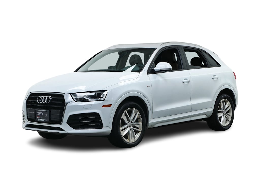 Used 2018 Audi Q3 Premium with VIN WA1ECCFS9JR003994 for sale in Maplewood, Minnesota