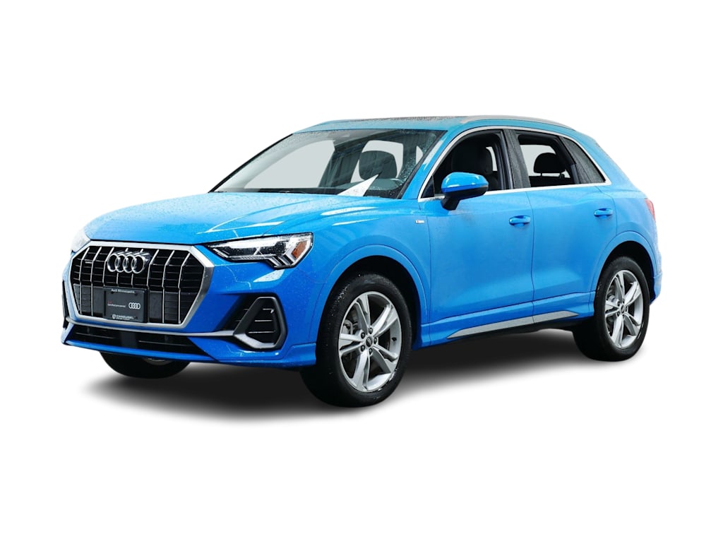 Certified 2021 Audi Q3 S Line Premium Plus with VIN WA1EECF34M1116368 for sale in Maplewood, Minnesota