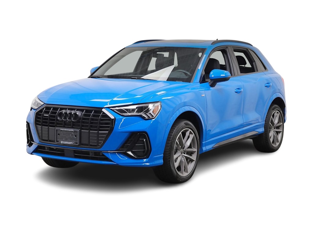 Certified 2023 Audi Q3 S Line Premium Plus with VIN WA1EECF39P1035483 for sale in Coon Rapids, Minnesota
