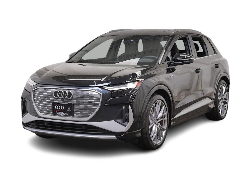 Certified 2025 Audi Q4 e-tron Premium Plus with VIN WA1LUBFZ3SP064752 for sale in West Allis, WI