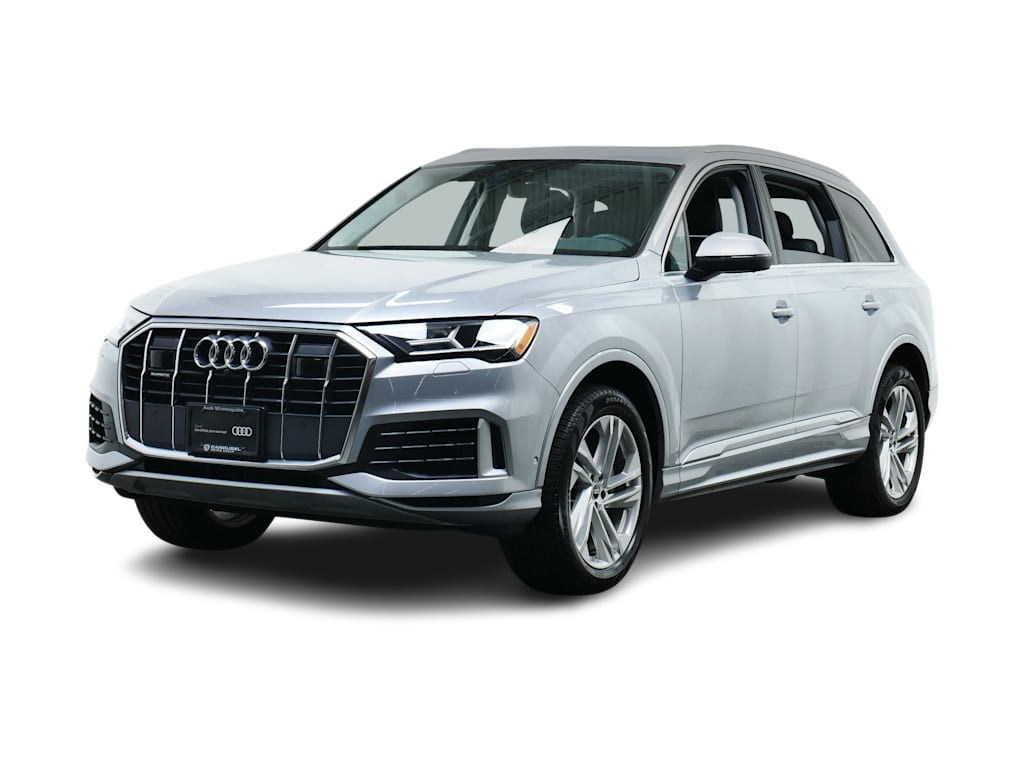 Certified 2022 Audi Q7 Premium Plus with VIN WA1LXBF72ND021502 for sale in Maplewood, Minnesota