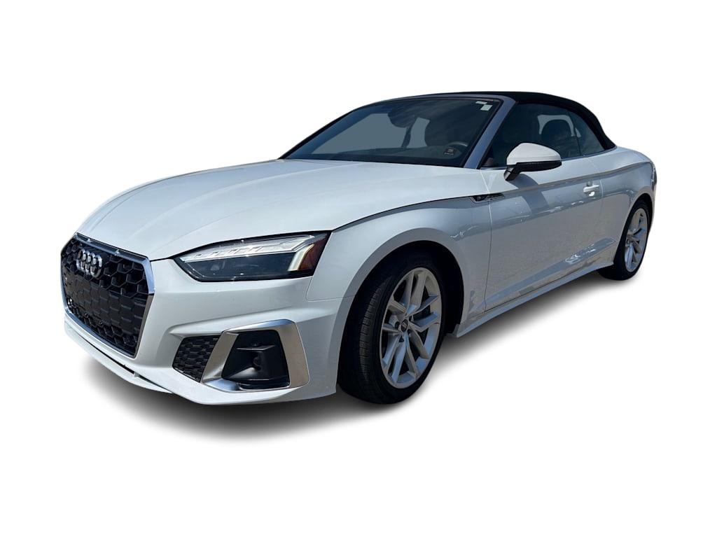 Certified 2023 Audi A5 Cabriolet Premium Plus with VIN WAU4AGF50PN002576 for sale in Coon Rapids, Minnesota