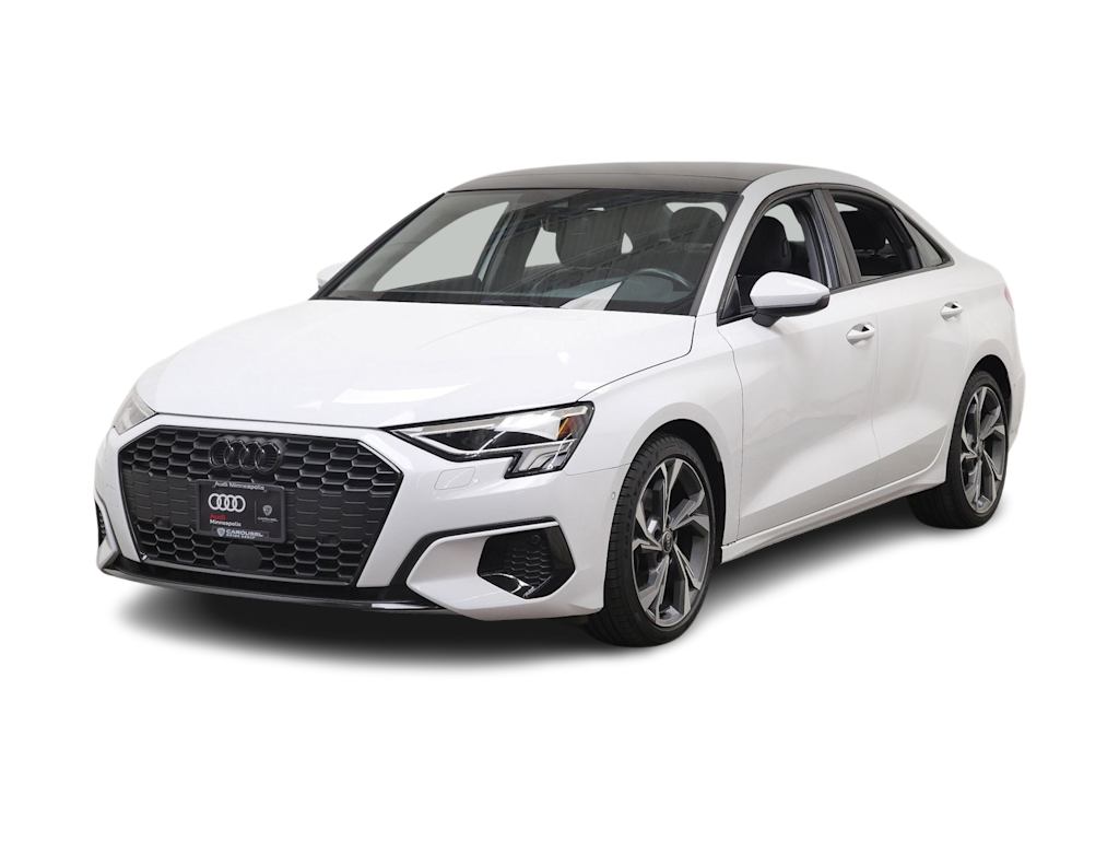 Certified 2023 Audi A3 Sedan Premium with VIN WAUAUDGY0PA104632 for sale in Coon Rapids, Minnesota